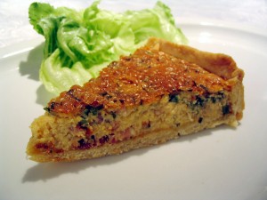 Asparagus & Mushroom Quiche