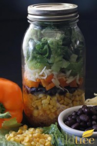 Wildtree Fiesta Quinoa Mason Jar Salad