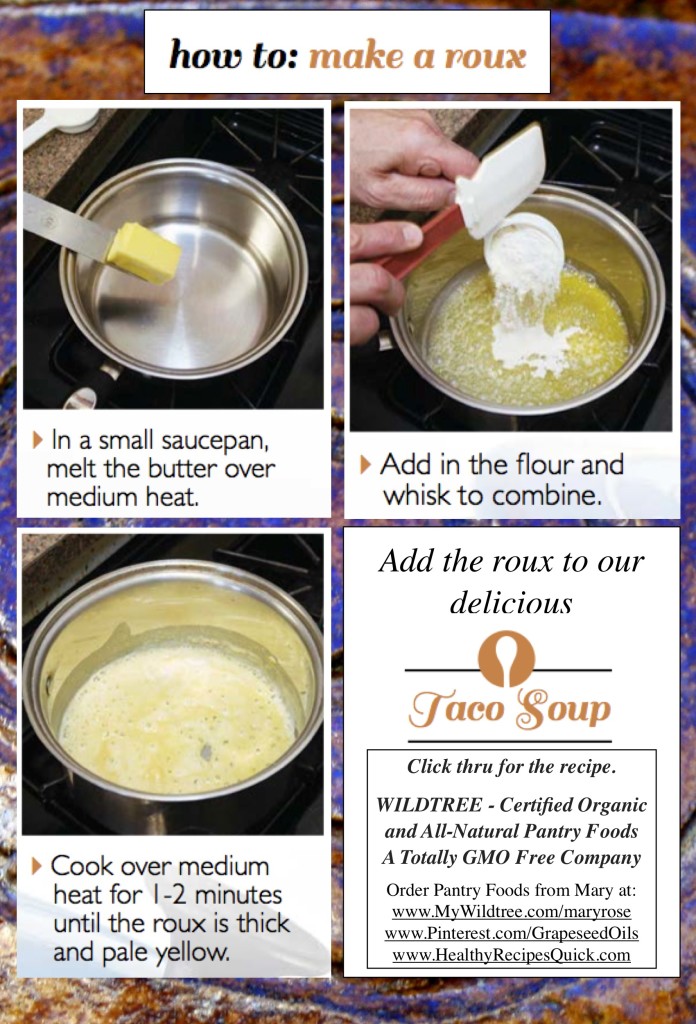 How to Make a Roux - Steps by Wildtree